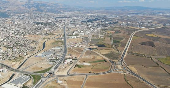 GÜNEY BAĞLANTI YOLU’NDA ÇALIŞMA TEMPOSU YÜKSEK!