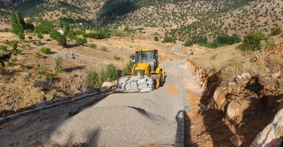 GÖKSUN KIRSALINDA ULAŞIM YATIRIMLARI