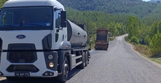 ANDIRIN’DA 6 MAH. ULAŞIM SAĞLAYAN YOL YENİLENDİ