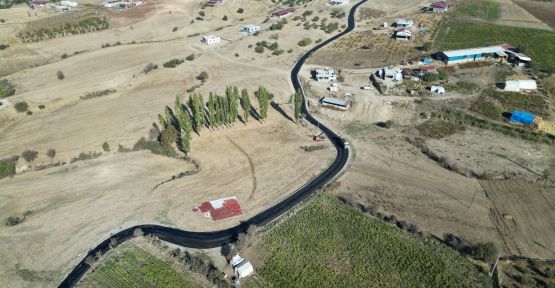 ELMALAR MAHALLESİNE YENİ YOL ÇALIŞMASI