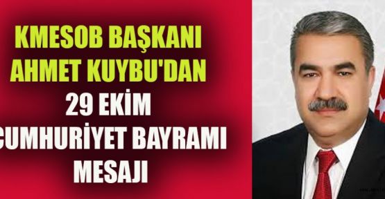 KMESOB BAŞKANI KUYBU: AYDINLIK YARINLARA DOĞRU