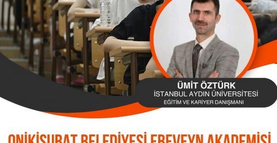 ONİKİŞUBAT BELEDİYESİ EBEVEYN AKADEMİSİ KONFERANSI