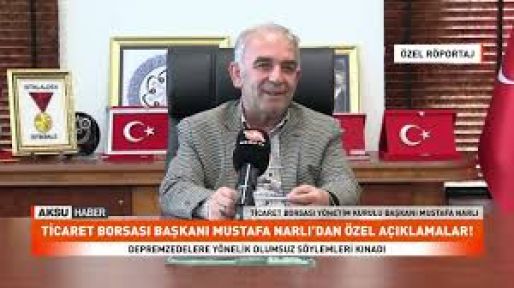 BAŞKAN NARLI: GAZETECİLERİN EMEKLERİ TAKDİR EDİLMELİ