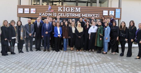 KADIN GİRİŞİMCİLİĞİNİN SEMBOLÜ KİGEM AÇILDI