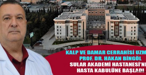 ÖZEL SULAR AKADEMİ HASTANESİ DAHA DA GÜÇLENİYOR