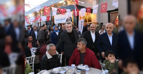 GÖNÜL SOFRASINI BÜYÜKŞEHİR ELBİSTAN’DA KURDU