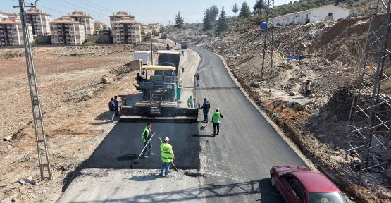 TÜRKOĞLU’NDA ARTERLERİ BÜYÜKŞEHİR YENİLİYOR