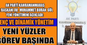 AK PARTİ İL YÖNETİMİNDE YENİ DÖNEM