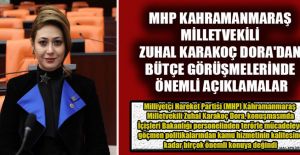 MHP MV. DORA'DAN ÇARPICI AÇIKLAMALAR