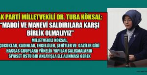 DR. KÖKSAL: ÇOCUKLARIMIZ GELECEĞİMİZİN GÜVENCESİDİR