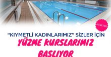 ONİKİŞUBAT BELEDİYESİ’NİN KADINLARA ÜCRETSİZ YÜZME KURSU