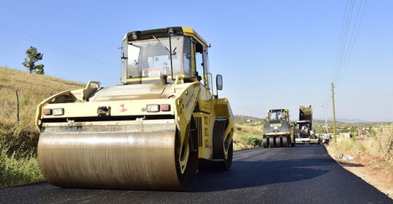 YEŞİLYÖRE YOLU ASFALTLANIYOR